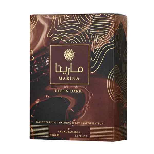 Ard-Al-Zaafaran-Marina-Deep-&-Dark-Eau-de-Parfum-50-ml-01 خرید عطر و ادکلن آردالزعفران مارینا دیپ دارک - مردانه و زنانه ۵۰ میل (ادوپرفیوم) فروشگاه اینترنتی گیلاس بیوتی