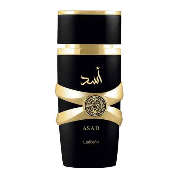 Lattafa-Asad-–-Eau-de-Parfum-100ml-Men-02 خرید عطر و ادکلن لطافه اسد - مردانه ۱۰۰ میل (ادوپرفیوم) فروشگاه اینترنتی گیلاس بیوتی