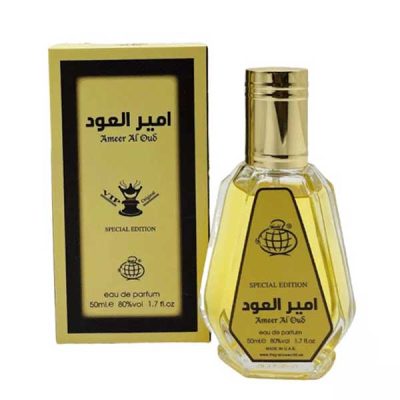خرید عطر و ادکلن امیر العود فراگرنس ورد - زنانه و مردانه ۵۰ میل (ادوپرفیوم) فروشگاه اینترنتی گیلاس بیوتی