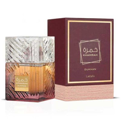 قیمت عطر و ادکلن لطافه خمره دخان - زنانه و مردانه ۱۰۰ میل (ادوپرفیوم) فروشگاه اینترنتی گیلاس بیوتی