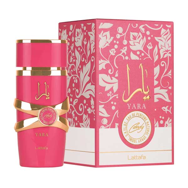 lattafa-yara-candy-for-women-edp-100m خرید عطر و ادکلن لطافه یارا کندی سرخابی - زنانه ۱۰۰ میل (ادوپرفیوم) فروشگاه اینترنتی گیلاس بیوتی