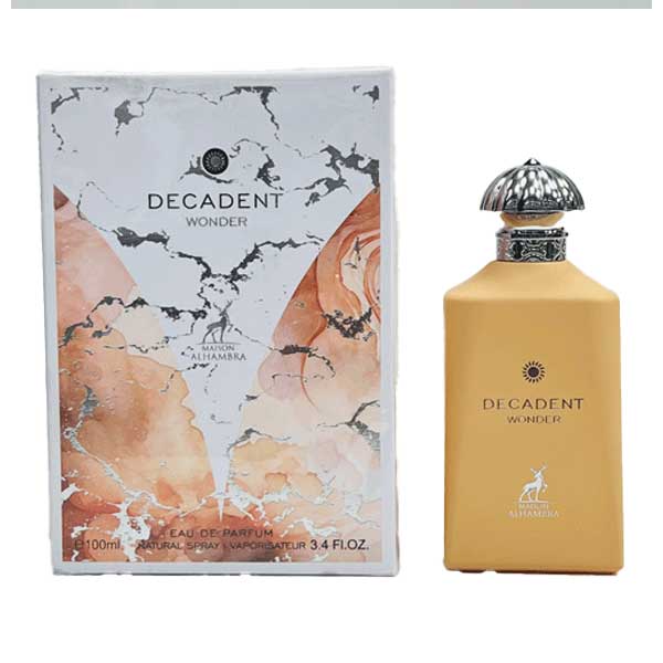 Alhambra-Decadent-Wonder-Eau-de-Parfum-100-ml-for-Men-and-Women خرید عطر و ادکلن الحمبرا دکادنت وندر - مردانه و زنانه ۱۰۰ میل (ادوپرفیوم) فروشگاه اینترنتی گیلاس بیوتی