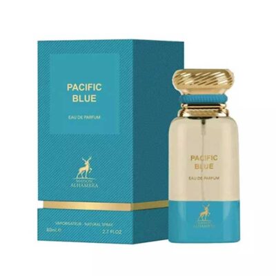خرید عطر و ادکلن الحمبرا پاسیفیک بلو - زنانه و مردانه ۸۰ میل (ادوپرفیوم) فروشگاه اینترنتی گیلاس بیوتی