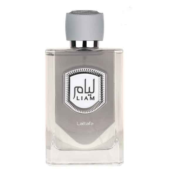 Liam-(Grey)-Lattafa---Unisex-100ml-Eau-de-Parfum-02 قیمت عطر و ادکلن لیام لطافه - مردانه و زنانه ۱۰۰ میل (ادوپرفیوم) فروشگاه اینترنتی گیلاس بیوتی