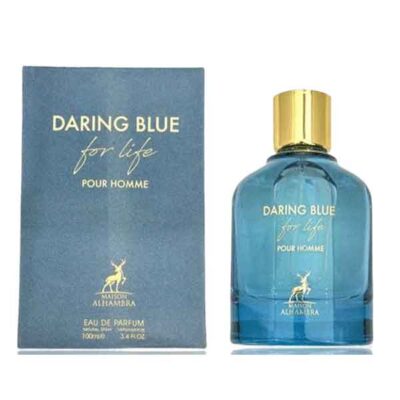 خرید عطر و ادکلن الحمبرا دارینگ بلو فور لایف پور هوم - مردانه ۱۰۰ میل (ادوپرفیوم) فر.شگاه اینترنتی گیلاس بیوتی