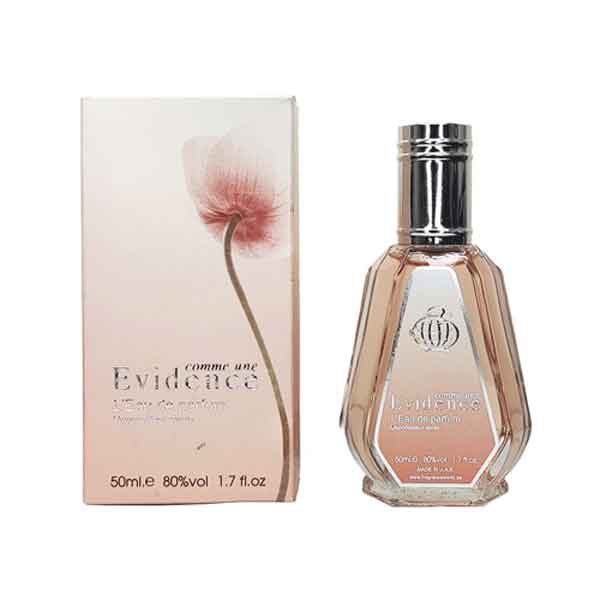 evidence-fragrance-world-for-women-50ml-edp خرید عطر و ادکلن اویدنس فراگرنس ورد - زنانه ۵۰ میل (ادوپرفیوم) فروشگاه اینترنتی گیلاس بیوتی