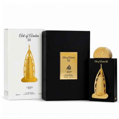 خرید عطر و ادکلن لطافه آرت آف عربیا ۳ - مردانه ۱۰۰ میل (ادوپرفیوم) فروشگاه اینترنتی گیلاس بیوتی