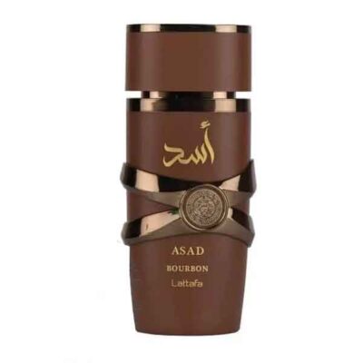 خرید عطر و ادکلن لطافه اسد بوربون قهوه‌ای - مردانه و زنانه ۱۰۰ میل (ادوپرفیوم) فروشگاه اینترنتی گیلاس بیوتی