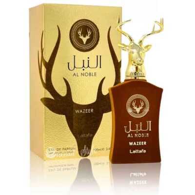 قیمت عطر و ادکلن لطافه نوبل وزیر - زنانه و مردانه ۱۰۰ میل (ادوپرفیوم) فروشگاه اینترنتی گیلاس بیوتی