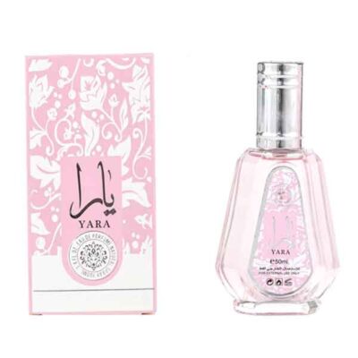خرید عطر و ادکلن یارا صورتی فراگرنس ورد - زنانه ۵۰ میل (ادوپرفیوم) فروشگاه اینترنتی گیلاس بیوتی