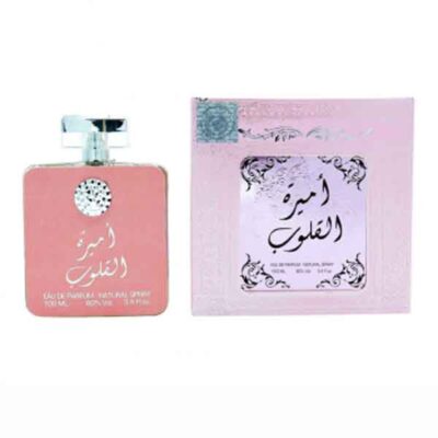 خرید عطر و ادکلن امیرة القلوب صورتی ارض الزعفران - زنانه ۱۰۰ میل (ادوپرفیوم) فرشگاه اینترنتی گیلاس بیوتی
