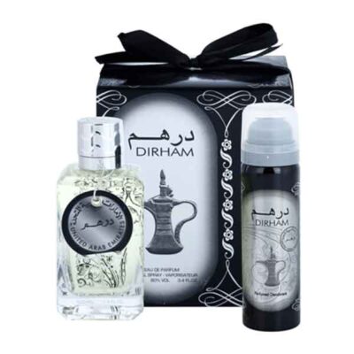 خریدعطر و ادکلن درهم نقره‌ای ارض الزعفران - زنانه و مردانه ۱۰۰ میل (ادوپرفیوم) فروشگاه اینترنتی گیلاس بیوتی