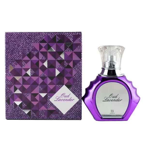 Oud-Lavender-Ahmed-Al-Maghribi-Unisex-75ml-Eau-De-Parfum خرید عطر و ادکلن عود لاوندر احمد مغربی - مردانه و زنانه ۷۵ میل (ادوپرفیوم) فروشگاه اینترنتی گیلاس بیوتی