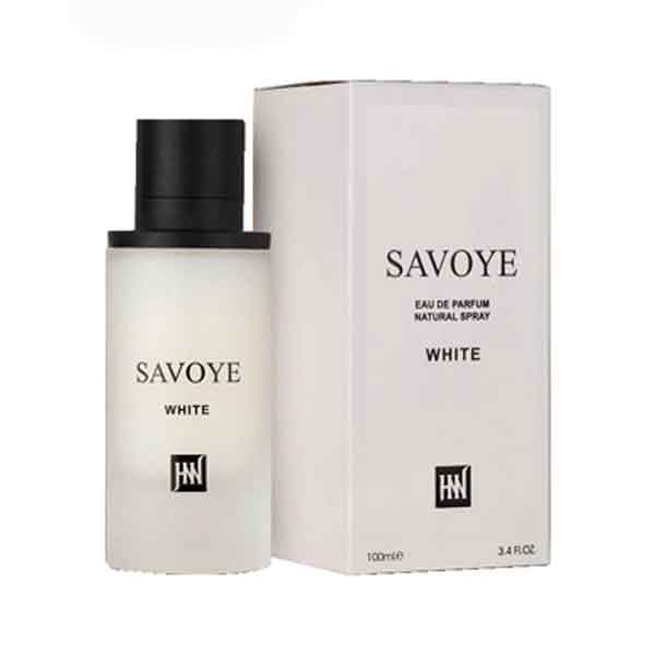 Savoy-White-by-Janvin-Jacobins---for-women-and-men-100-ml-(Eau-de-Parfum) خرید عطر و ادکلن ساووی وایت جانوین جکوینز - زنانه و مردانه ۱۰۰ میل (ادوپرفیوم) فروشگاه اینترنتی گیلاس بیوتی