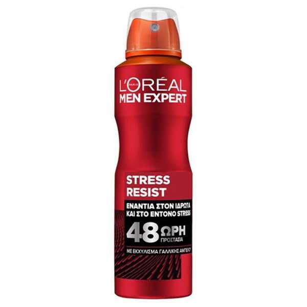 L'Oreal-Men-Expert-Stress-Resist-Antiperspirant-Spray---Men-250-ml خرید اسپری ضدتعریق لورآل من اکسپرت استرس رزیست - مردانه ۲۵۰ میل فروشگاه الینترنتی گیلاس بیوتی